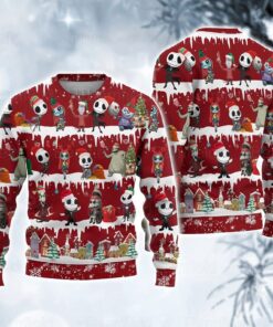 Halloween Gifts, Nightmare Before Christmas Ugly Sweater