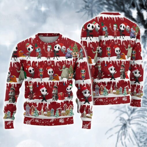 Halloween Gifts, Nightmare Before Christmas Ugly Sweater