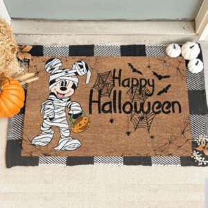 Happy Halloween Mickey Mouse Doormat