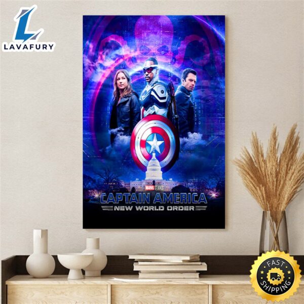 Here’s A Captain America New World Order Poster I Made Canvas