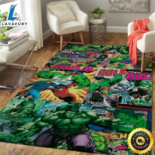 Hulk Avengers Marvel Movie 2023 Marvel Christmas Rug