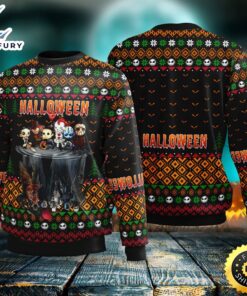 Jack And Sally The Nightmare Before Christmas Sweater