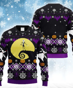Jack In The Nightmare Before Christmas Ugly Sweater