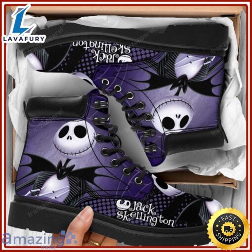 Jack Skellington Nightmare Halloween Timberland Boots Timboot Shoes