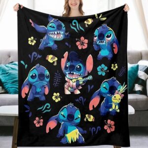 Lilo & Stitch Blanket Novelty 3D printed Air Conditioner Blanket