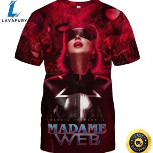 Madame Web 2023 Movie Marvel 3d T-Shirt All Over Print Shirts