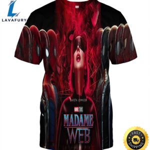 Madame Web To Feature Tobey Maguire And Andrew Garfield Villains 3d T-Shirt All Over Print Shirts