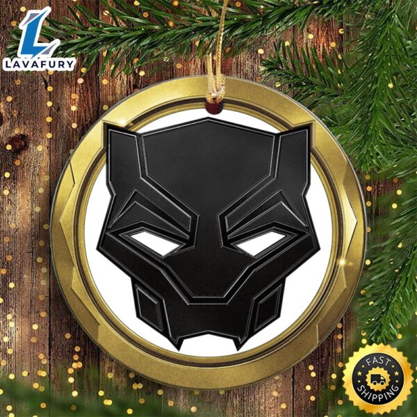 Marvel Black Panther_ Wakanda Forever Metal Badge Marvel Ornaments