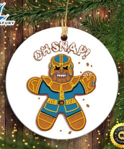 Marvel Christmas Thanos Gingerbread Oh…