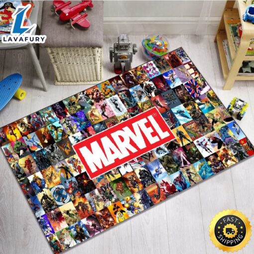 Marvel Comics Hot Movies Christmas 2023 Marvel Christmas Rug