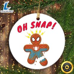 Marvel Spider-Man Gingerbread Cookie Oh…