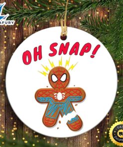 Marvel Spider-Man Gingerbread Cookie Oh…