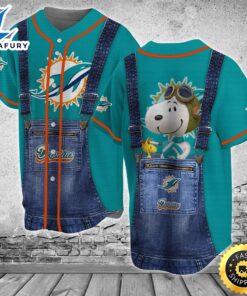 Miami Dolphins NFL Baseball Jersey…