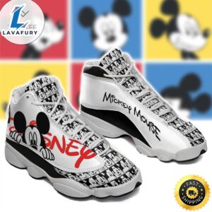 Mickey Disney Sneakers Air Jordan 13 Shoes