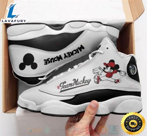 Mickey Mouse Air Jordan 13 Shoes 3