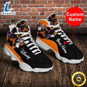 Mickey Mouse Disney Halloween Personalized Name Air JD13 Sneakers Custom Shoes