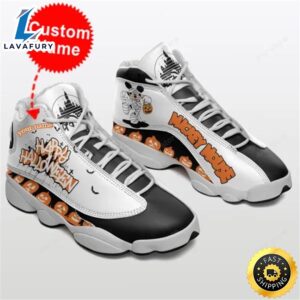 Mickey Mouse Happy Halloween Personalized Name Air JD13 Sneakers Custom Shoes