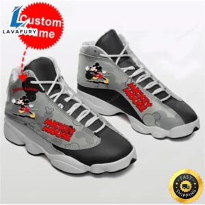 Mickey Mouse Limited Personalized Name Air JD13 Sneakers Custom Shoes