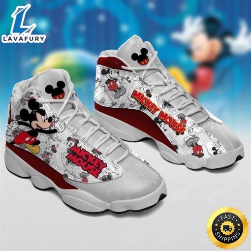 Mickey Mouse Ver 5 Air Jordan 13 Sneaker