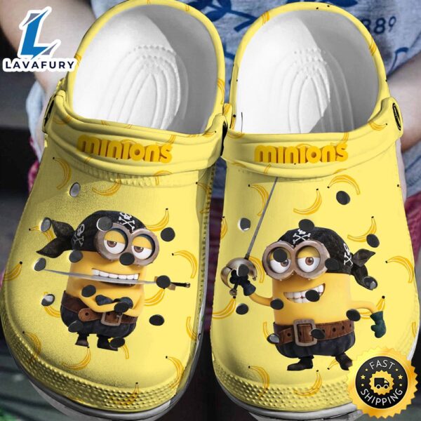 Minion Mayhem Step into Fun with Minions Crocs 3D Clog Shoes