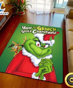 Navidad Grinch Carpet Living Room…