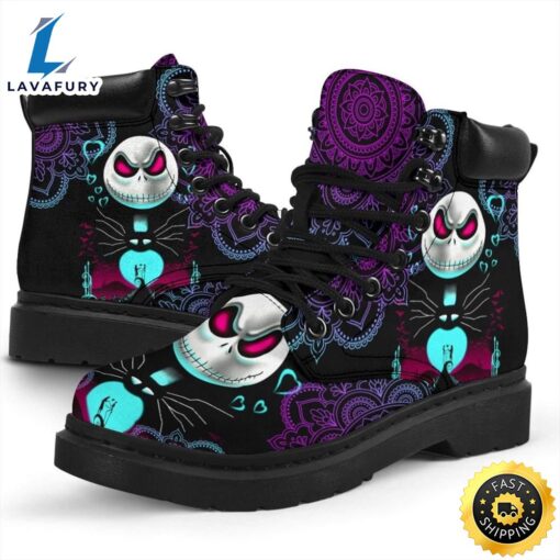 Nightmare Before Christmas Purple Boots