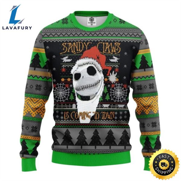 Nightmare Before Christmas Sandy Ugly Christmas Sweater