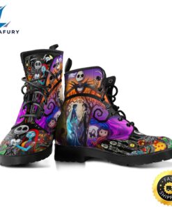 Nightmare Before Christmas Shoes Leather…