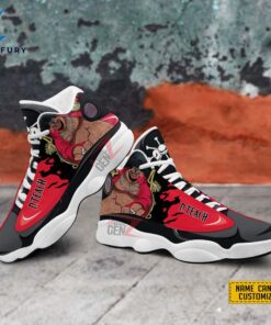 One Piece Teach Air Jordan 13 Sneakers Custom Anime Shoes