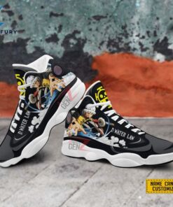 One Piece Water Law Air Jordan 13 Sneakers Custom Anime Shoes