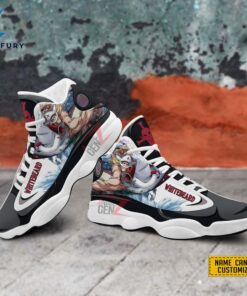 One Piece Whitebeard Air Jordan 13 Sneakers Custom Anime Shoes