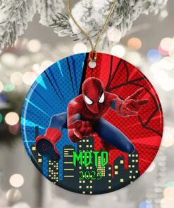 Personalized Name Spider Man Ornament,…