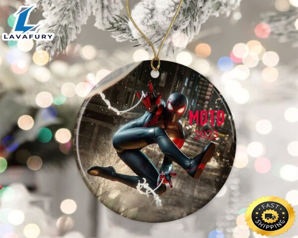 Personalized Spider Man Marvel 2023 Christmas Ornament Movie