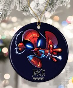 Personalized Spider Man Ornament, 2023…
