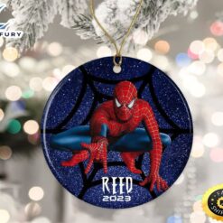 Personalized Spider Man Ornament, 2023…