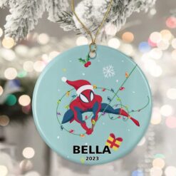 Personalized Spider Man Ornament, 2023…