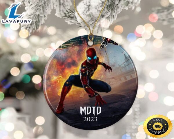 Personalized Spider Man Ornament 2023 Christmas Ornaments