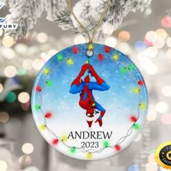 Personalized Spider Man Ornament City…