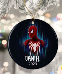 Personalized Spider Man Ornament Custom…