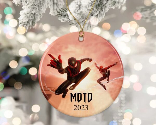 Personalized Spider Man Ornament Film 2023 Christmas Ornament