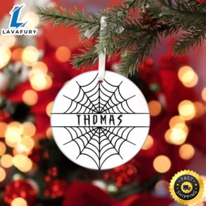 Personalized Spiderman Ornament, Custom Spiderman…