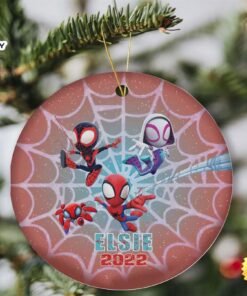 Personalized Spiderman Ornament, Spiderman Christmas…