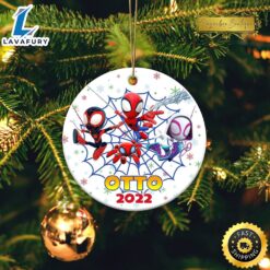 Personalized Spiderman Ornament, Team Spidey…