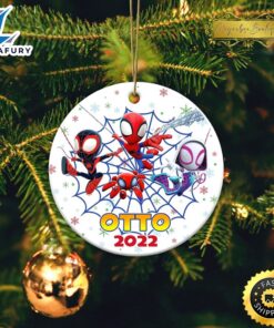 Personalized Spiderman Ornament, Team Spidey…