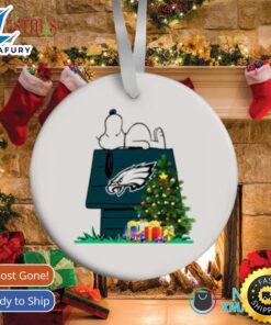 Philadelphia Eagles Snoopy NFL Ornament