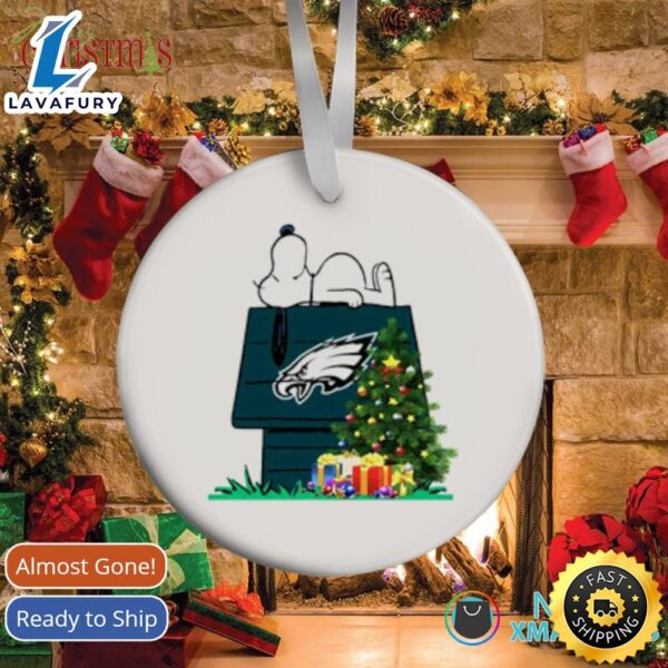 Philadelphia Eagles Snoopy NFL Ornament