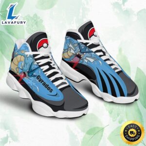 Pokemon Gyrados Air Jordan 13 Sneakers Custom Anime Shoes 1 tuddow.jpg