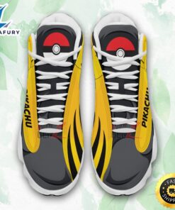 Pokemon Pikachu Air Jordan 13 Sneakers 2 v9pchk.jpg