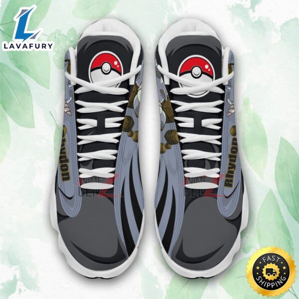 Pokemon Rhydon Air Jordan 13 Sneakers Custom Anime Shoes