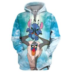 Rafiki And Stitch Cute Lover…